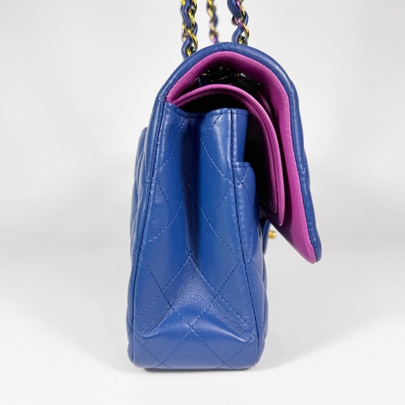 Chanel Medium Rainbow Quilted Double Flap Bag - Picture 5 of 16